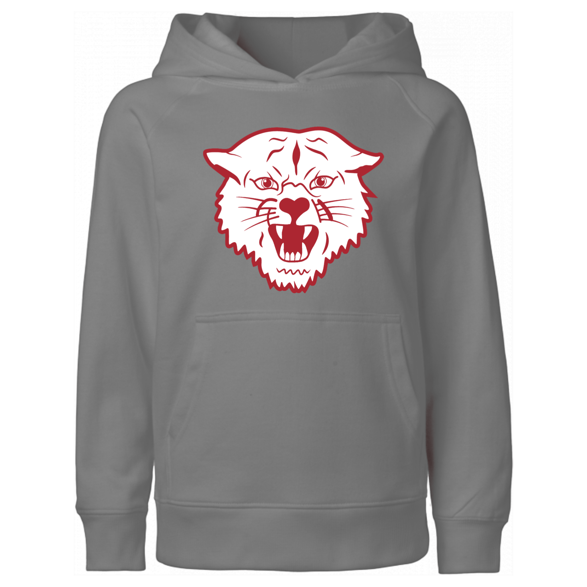 Red / White Napoleon Wildcat Hooded Sweatshirt
