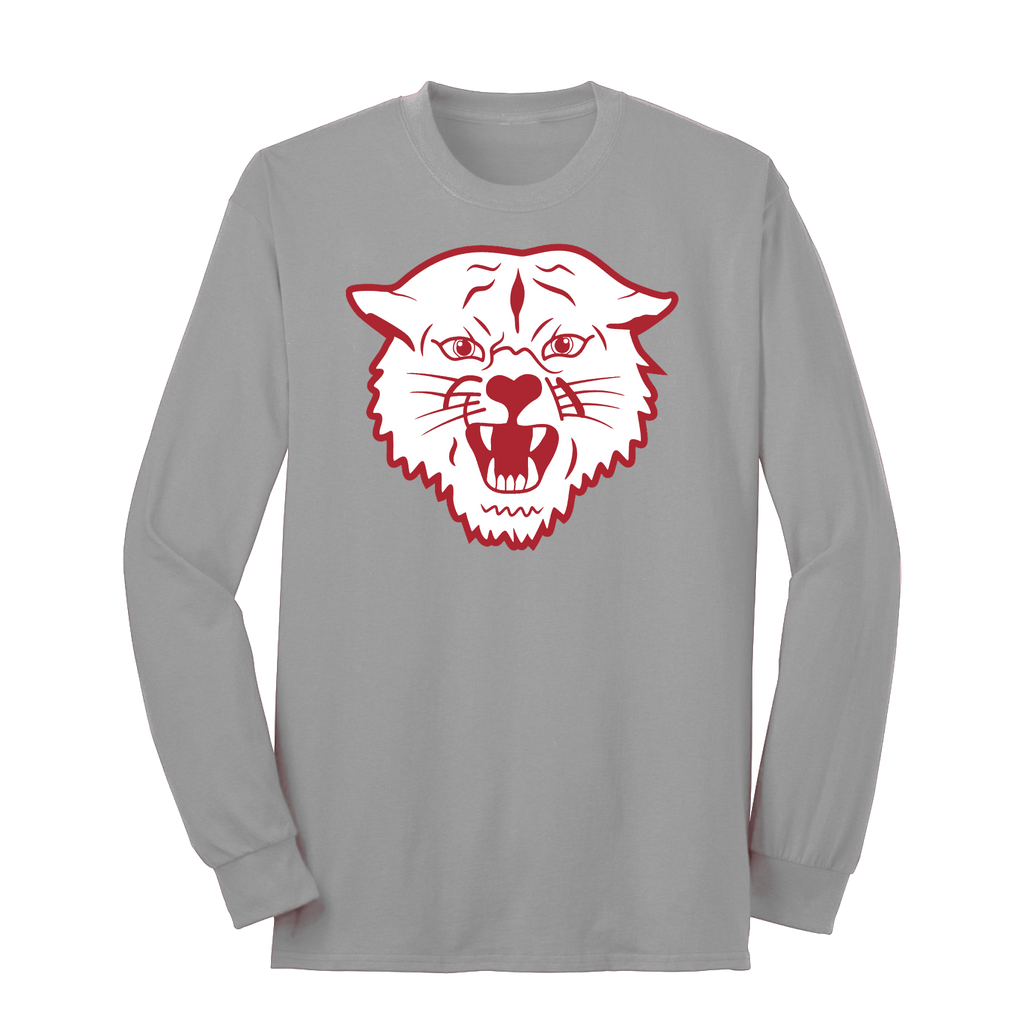 Red / White Napoleon Wildcat Long Sleeve Tee