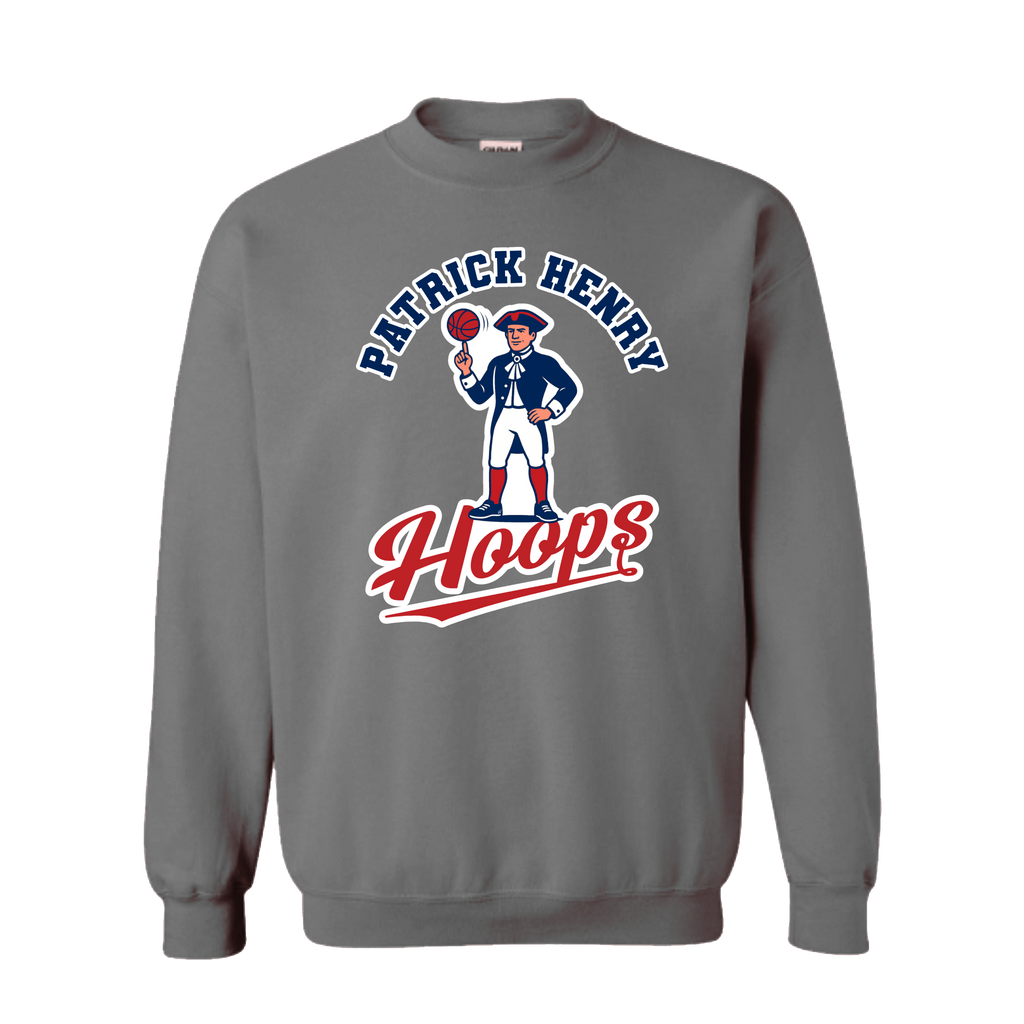 Patrick Henry Hoops Minuteman Crewneck Sweatshirt