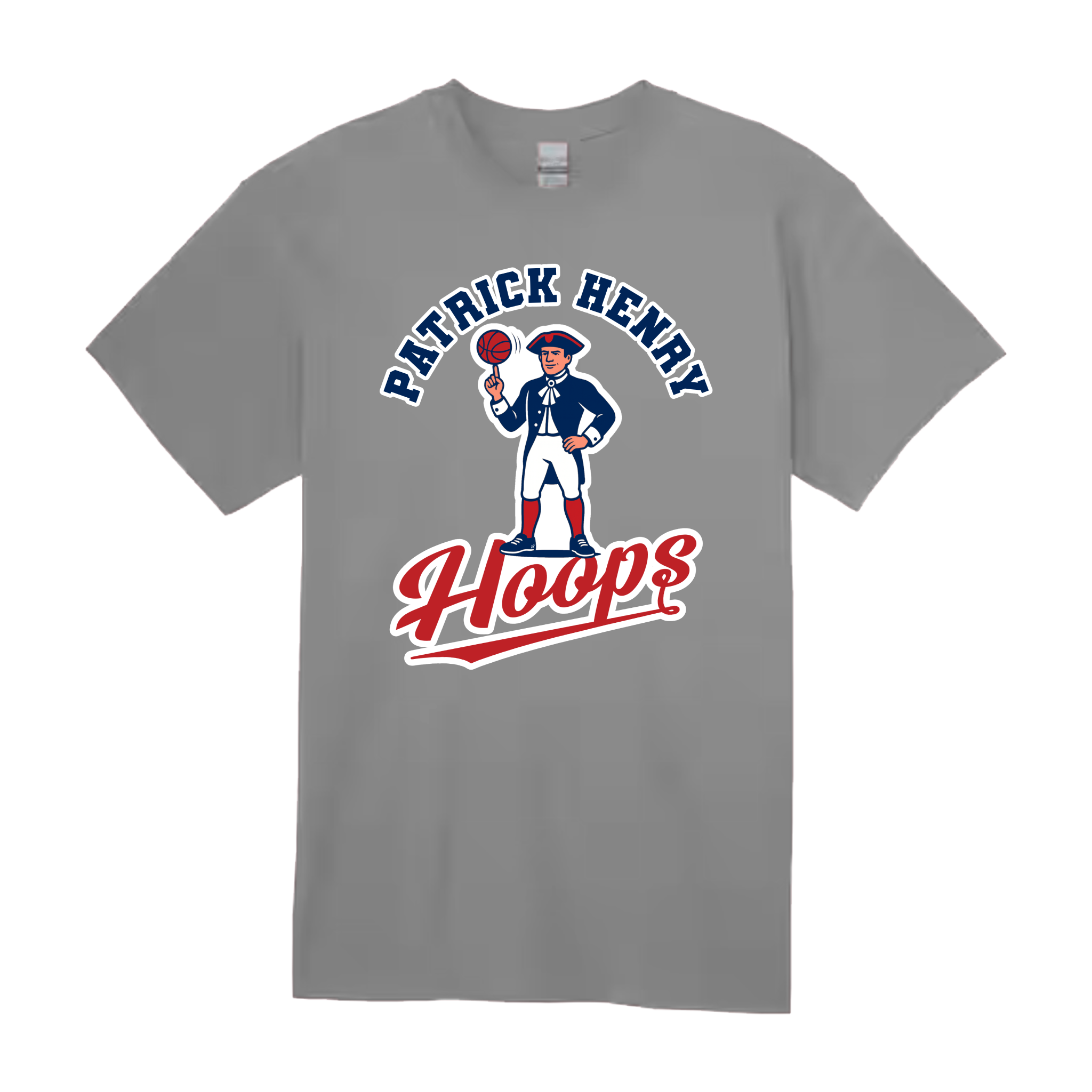 Patrick Henry Hoops Minuteman Short Sleeve Tee