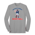 Patrick Henry Basketball Minuteman Long Sleeve Tee