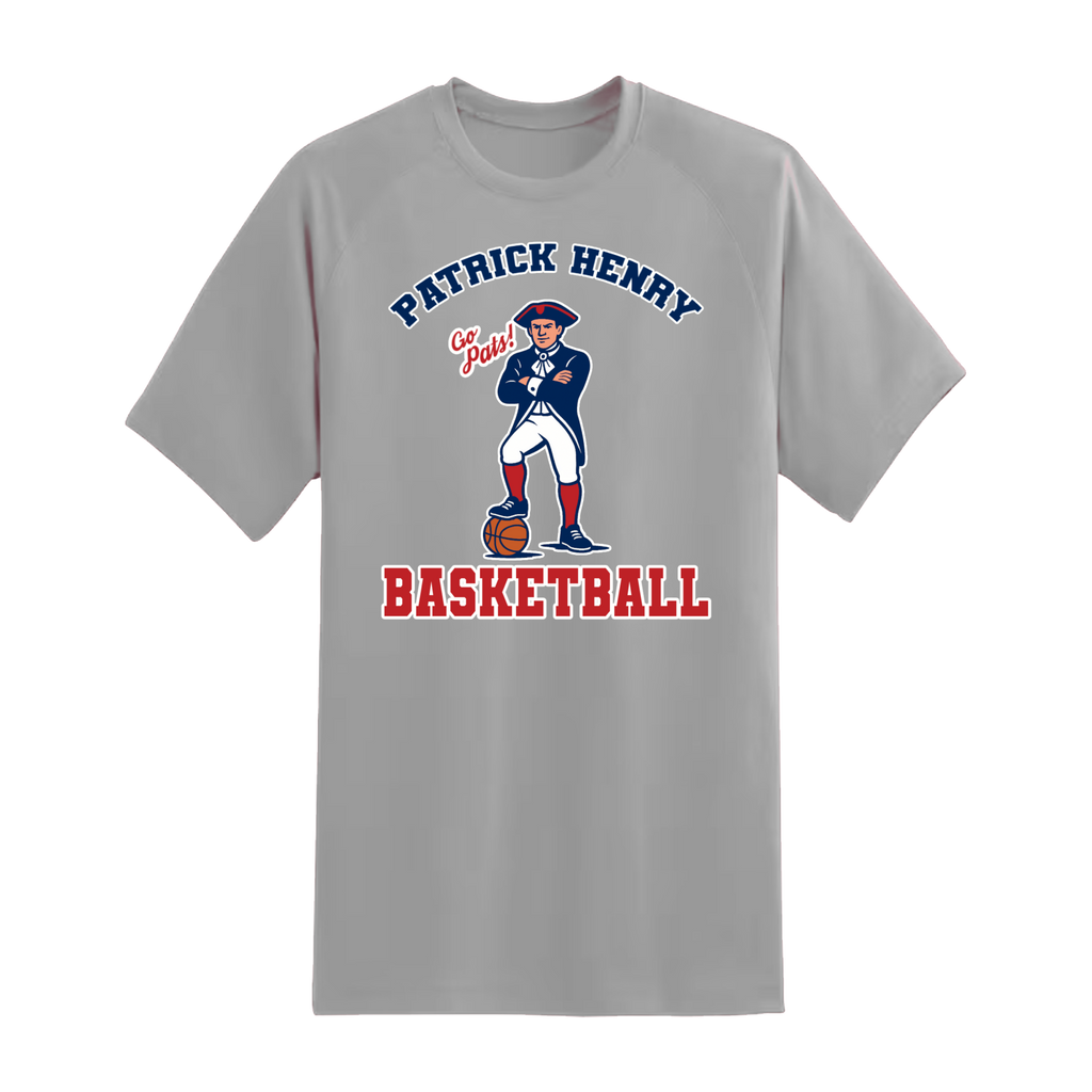 Patrick Henry Basketball Minuteman Short Sleeve Tee
