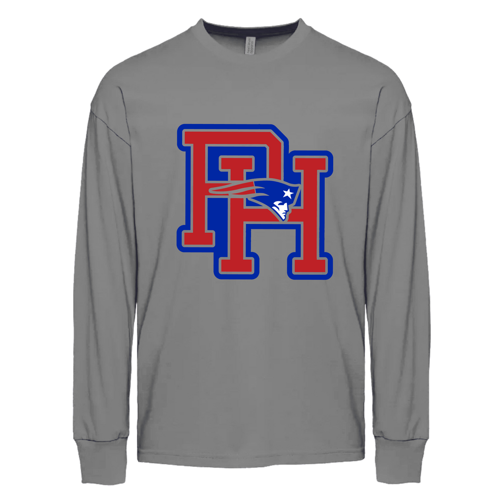 Patrick Henry Patriots Logo Combo Long Sleeve Tee