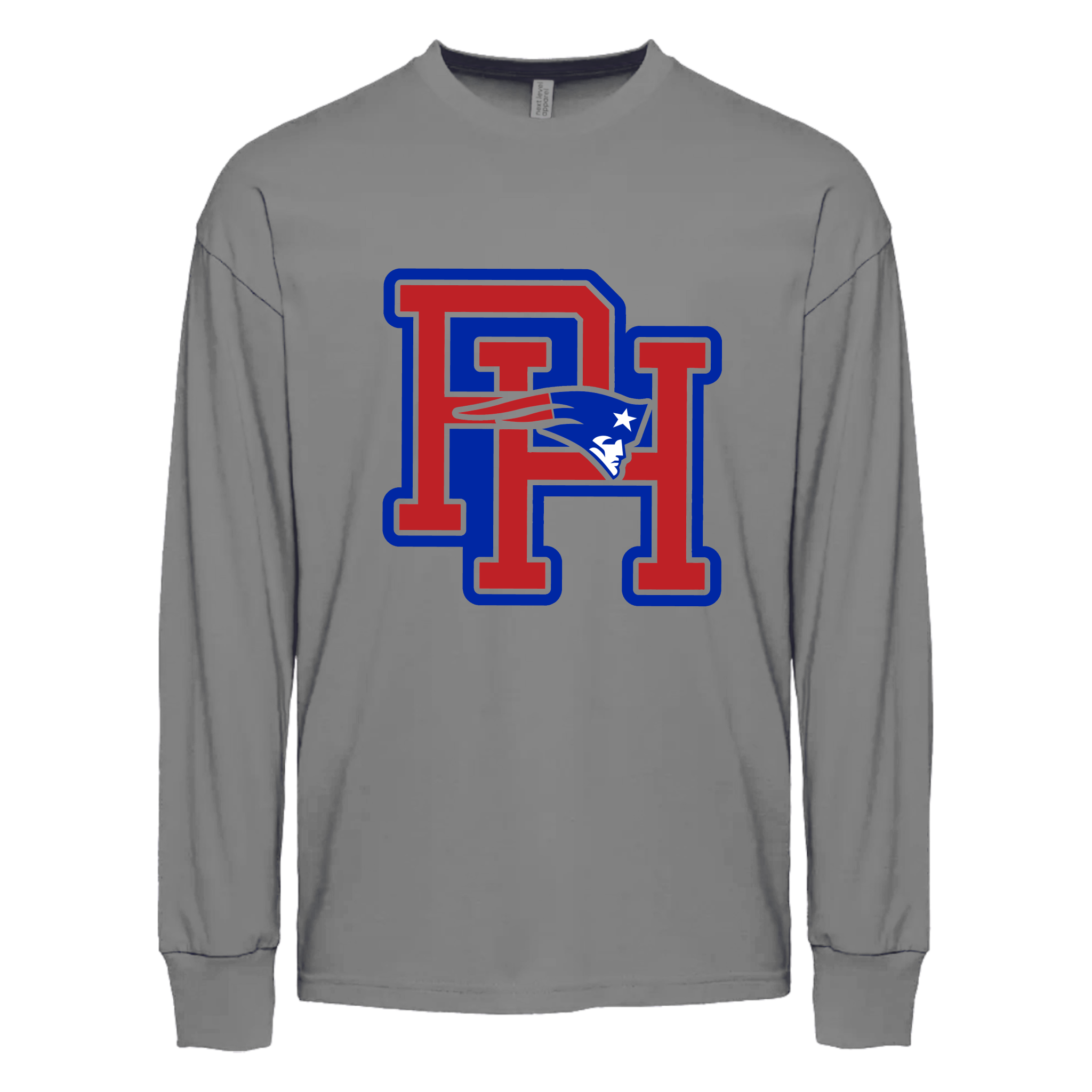 Patrick Henry Patriots Logo Combo Long Sleeve Tee