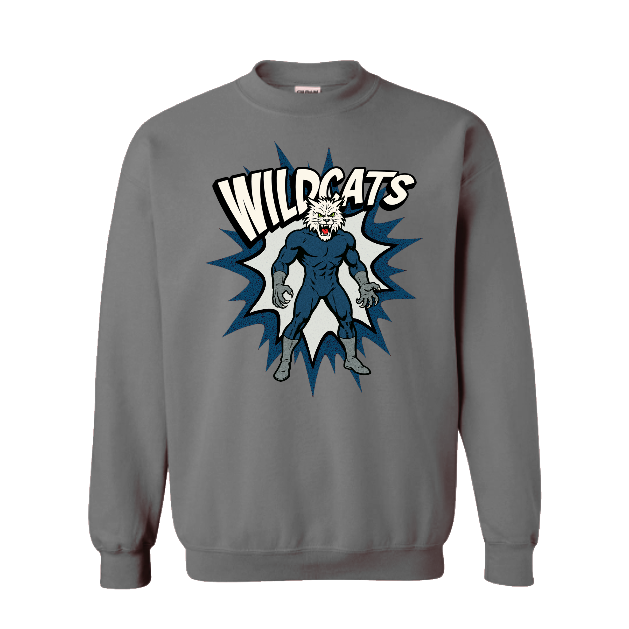 Napoleon Wildcats Comic Crewneck Sweatshirt