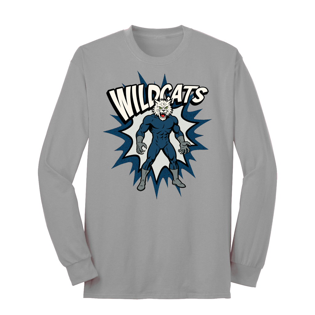 Napoleon Wildcats Comic Long Sleeve Tee
