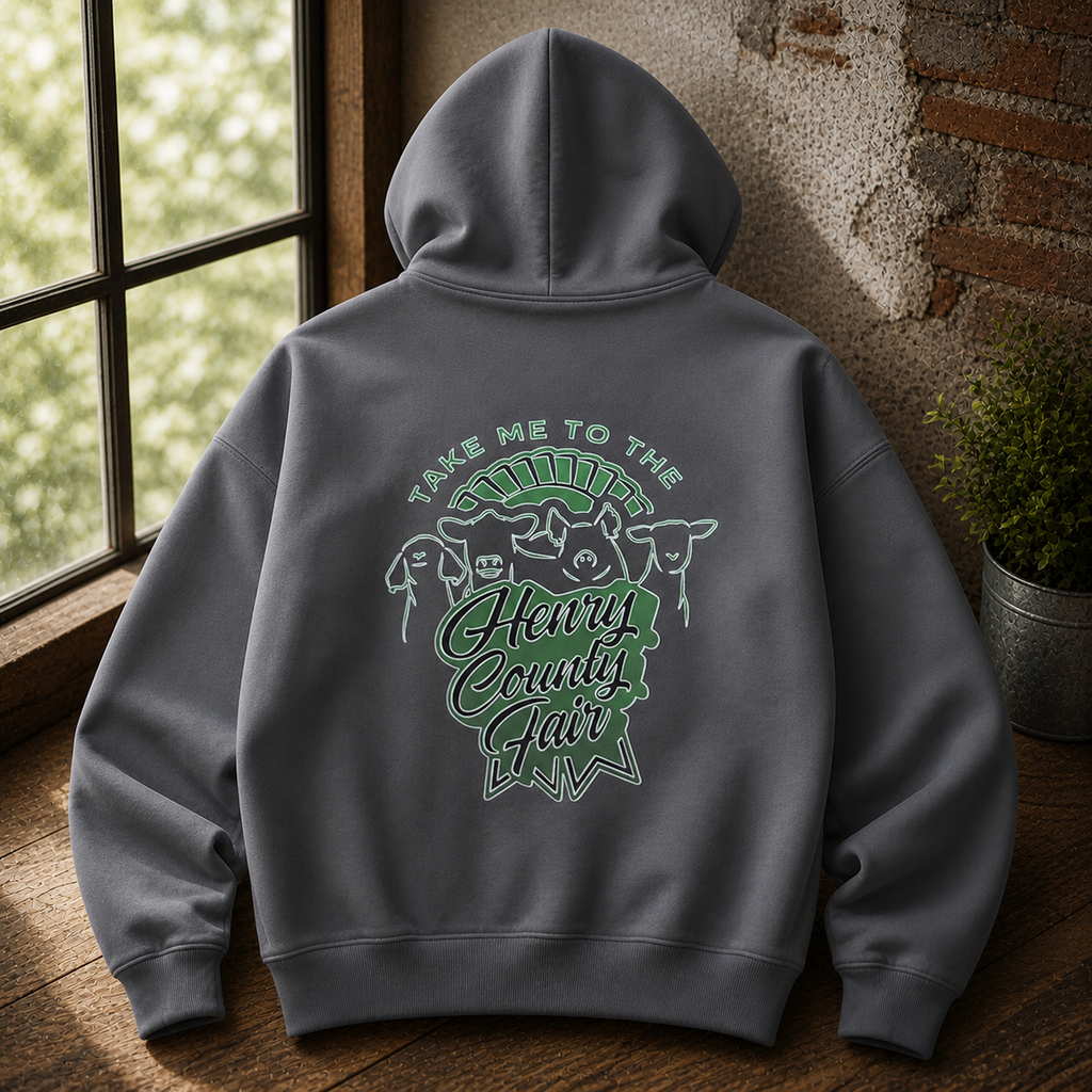 Henry County Fair Hoodie Adult and Youth Sizing