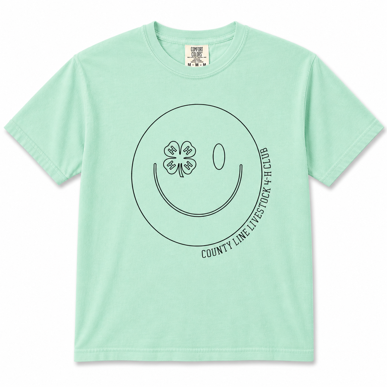 County Line Pastel Shirts Multiple Colors Adult and Youth Sizing