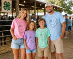 County Line Pastel Shirts Multiple Colors Adult and Youth Sizing