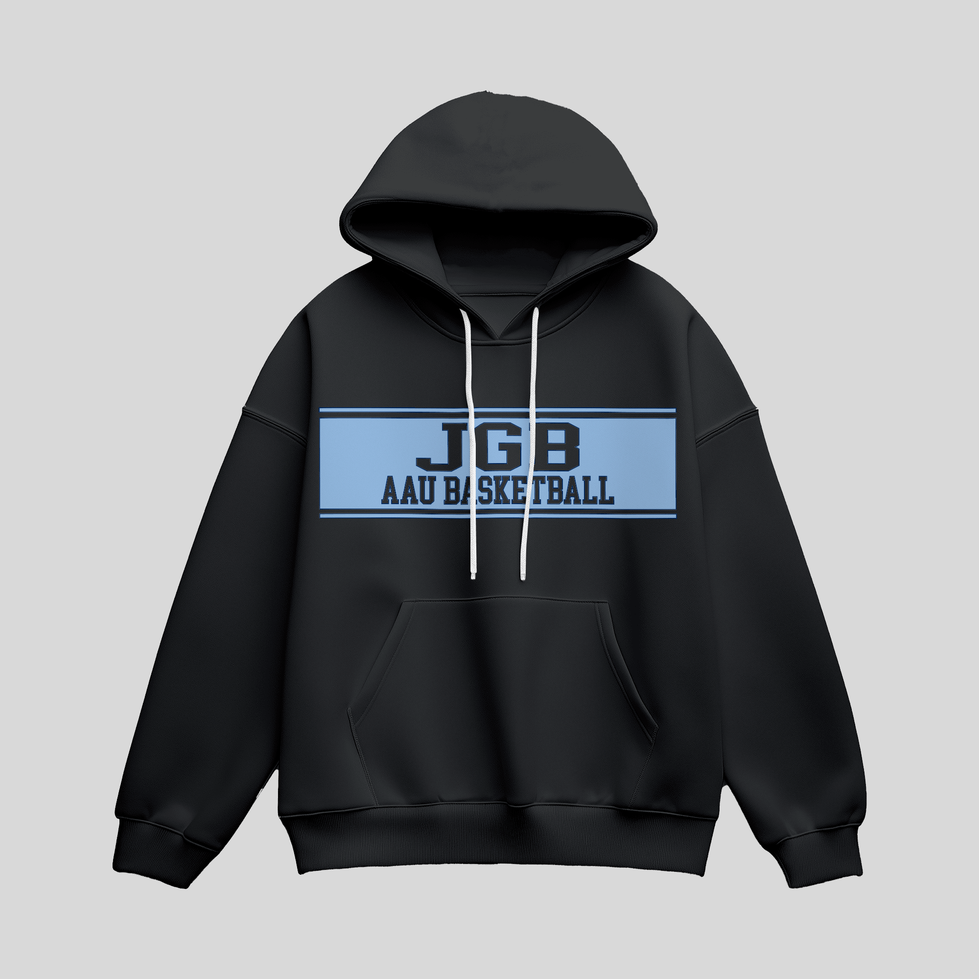 JGB AAU Knockout Text (Hoodie) Adult and Youth Sizes