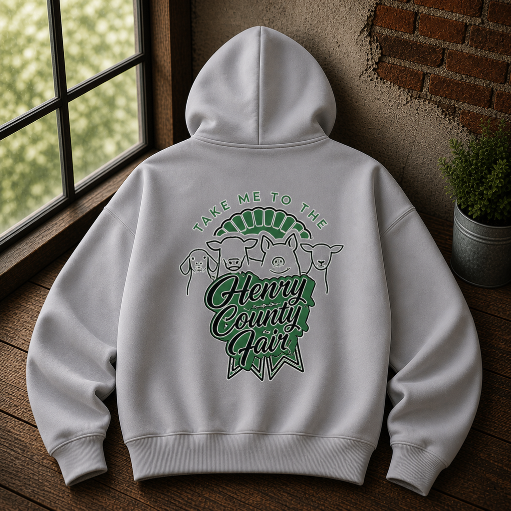 Henry County Fair Hoodie Adult and Youth Sizing