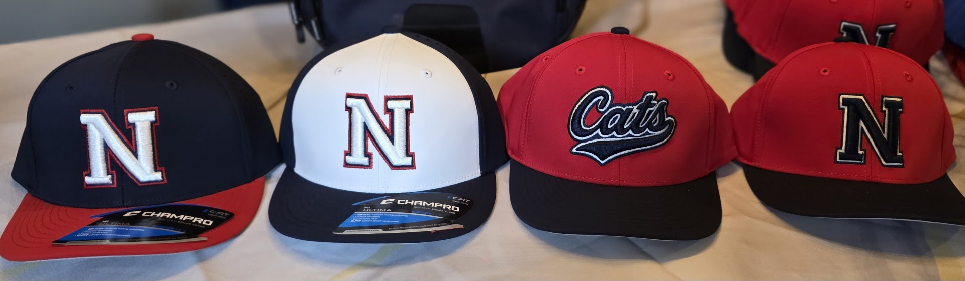 Napoleon Fitted Champro Hats Multiple Designs available.