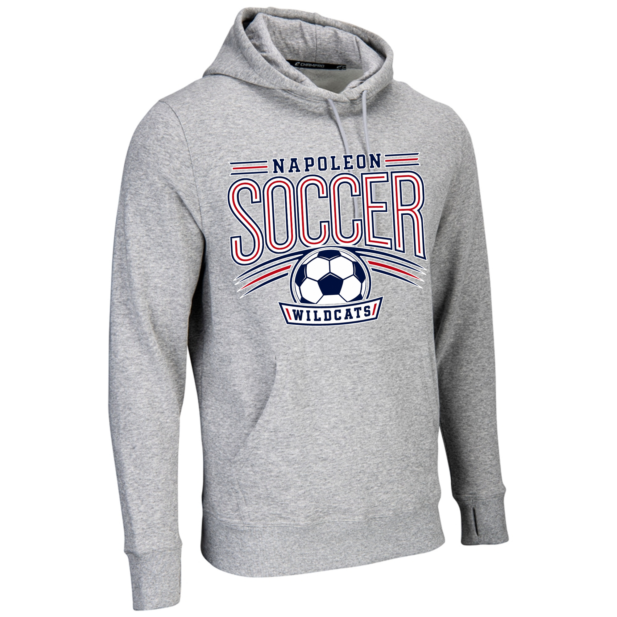 Napoleon Soccer Hoodie Design 2