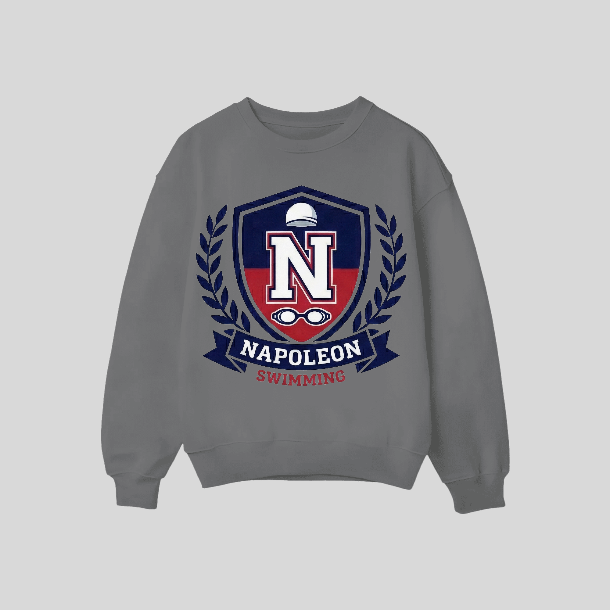 Napoleon Swimming Crest Design