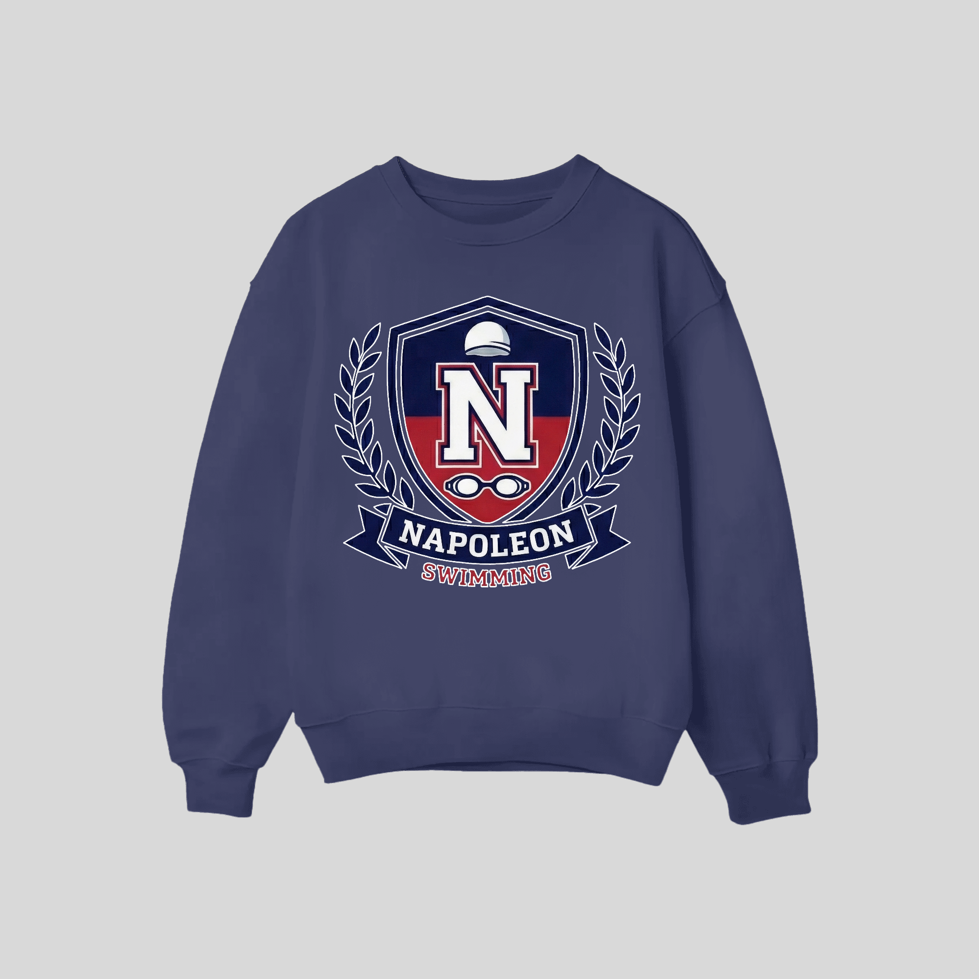 Napoleon Swimming Crest Design