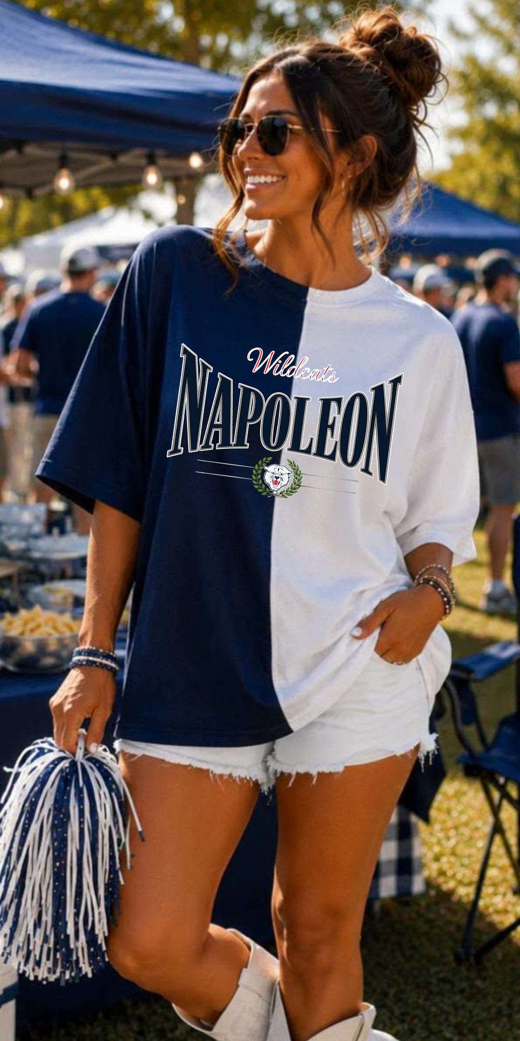 Napoleon Wildcats Split T Color T