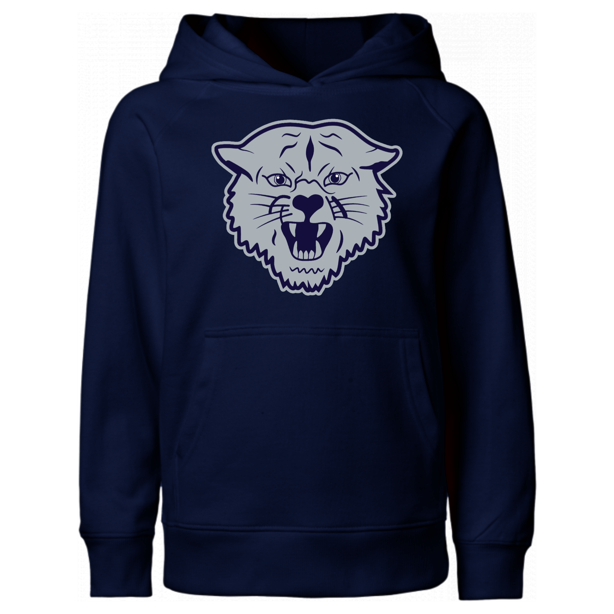 Gray / Navy Napoleon Wildcat Hooded Sweatshirt