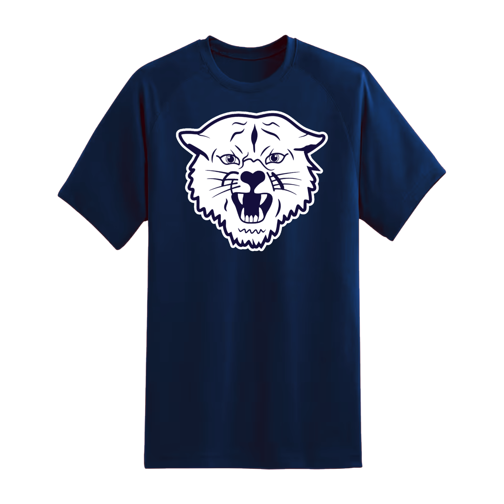 Navy / White Napoleon Wildcat Short Sleeve Tee