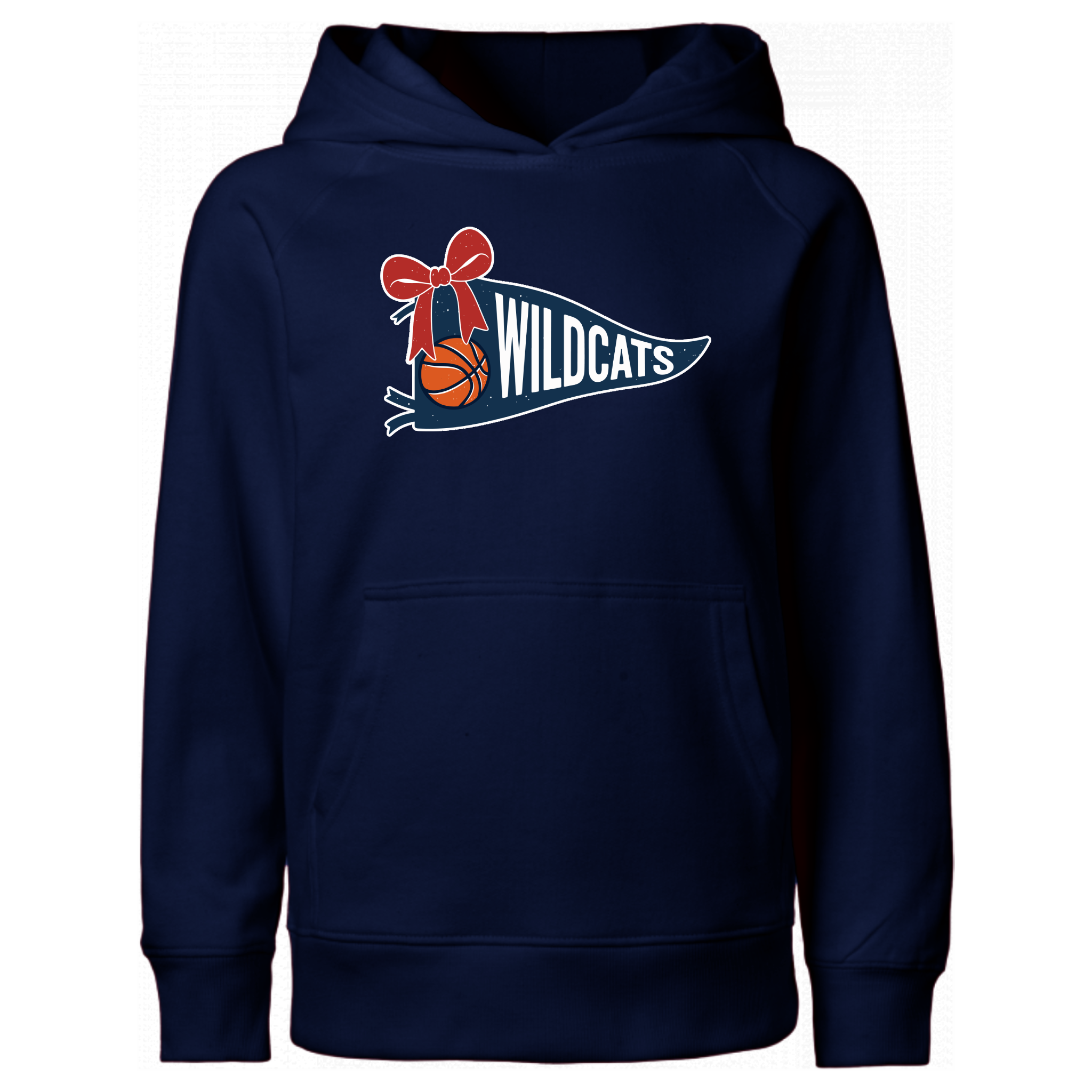 Napoleon Wildcats Pennant Flag Hooded Sweatshirt