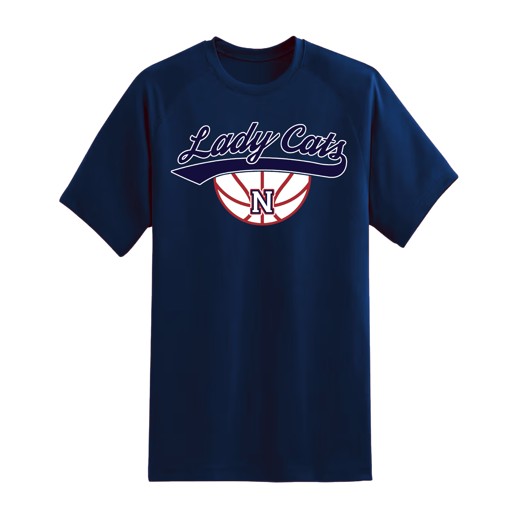 Napoleon Lady Cats Basketball Short Sleeve Tee