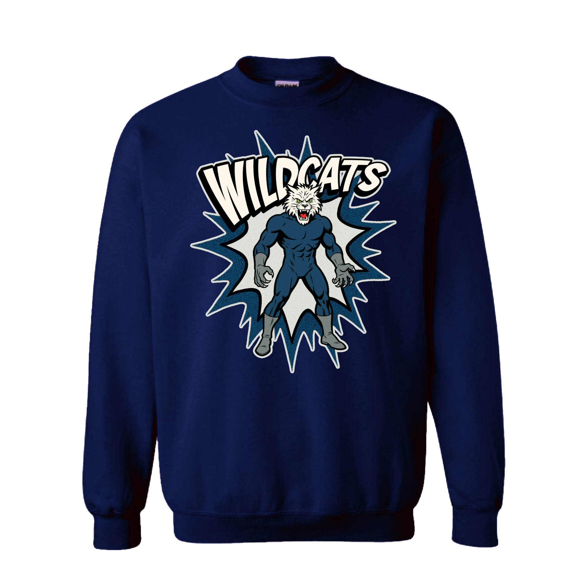 Napoleon Wildcats Comic Crewneck Sweatshirt