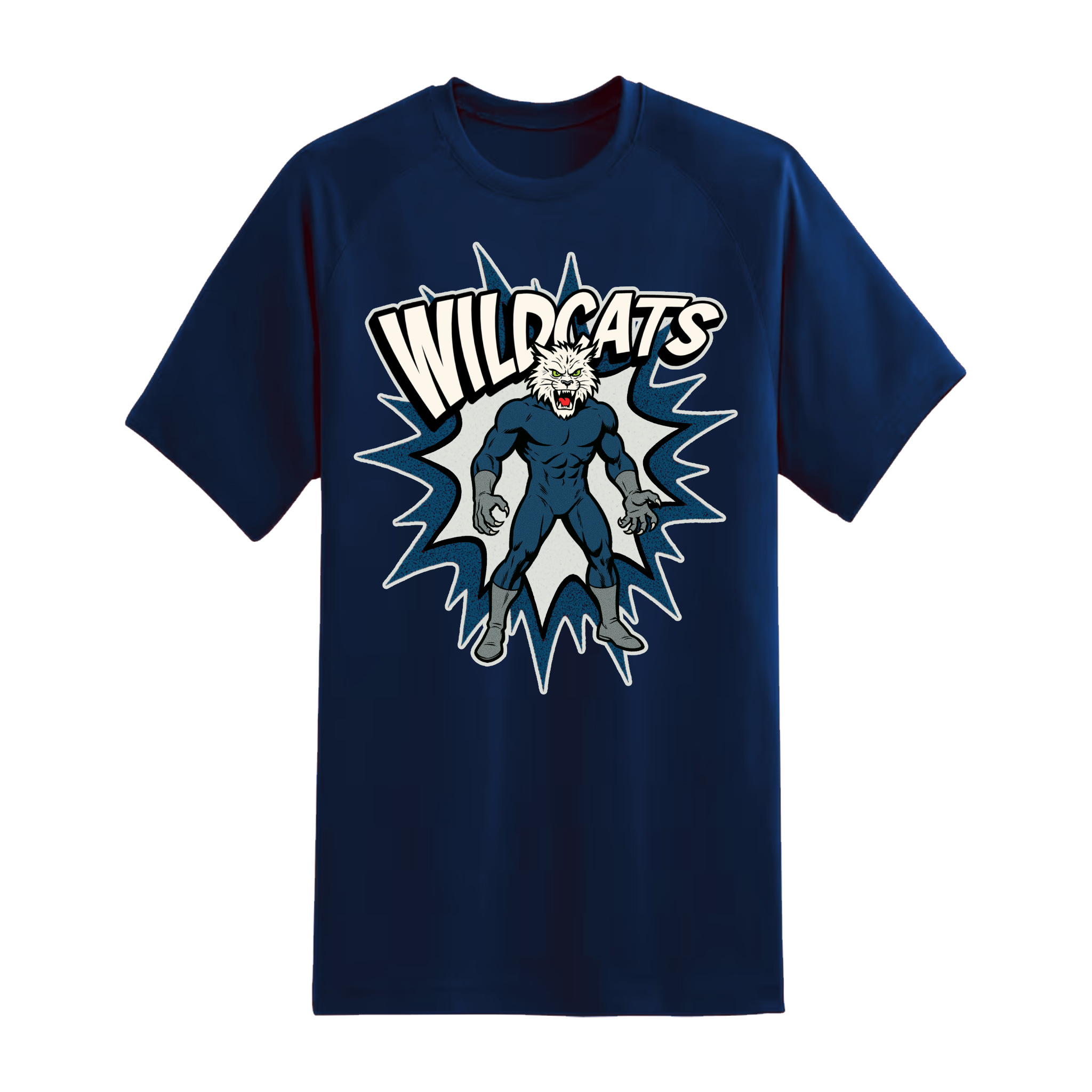 Napoleon Wildcats Comic Short Sleeve Tee