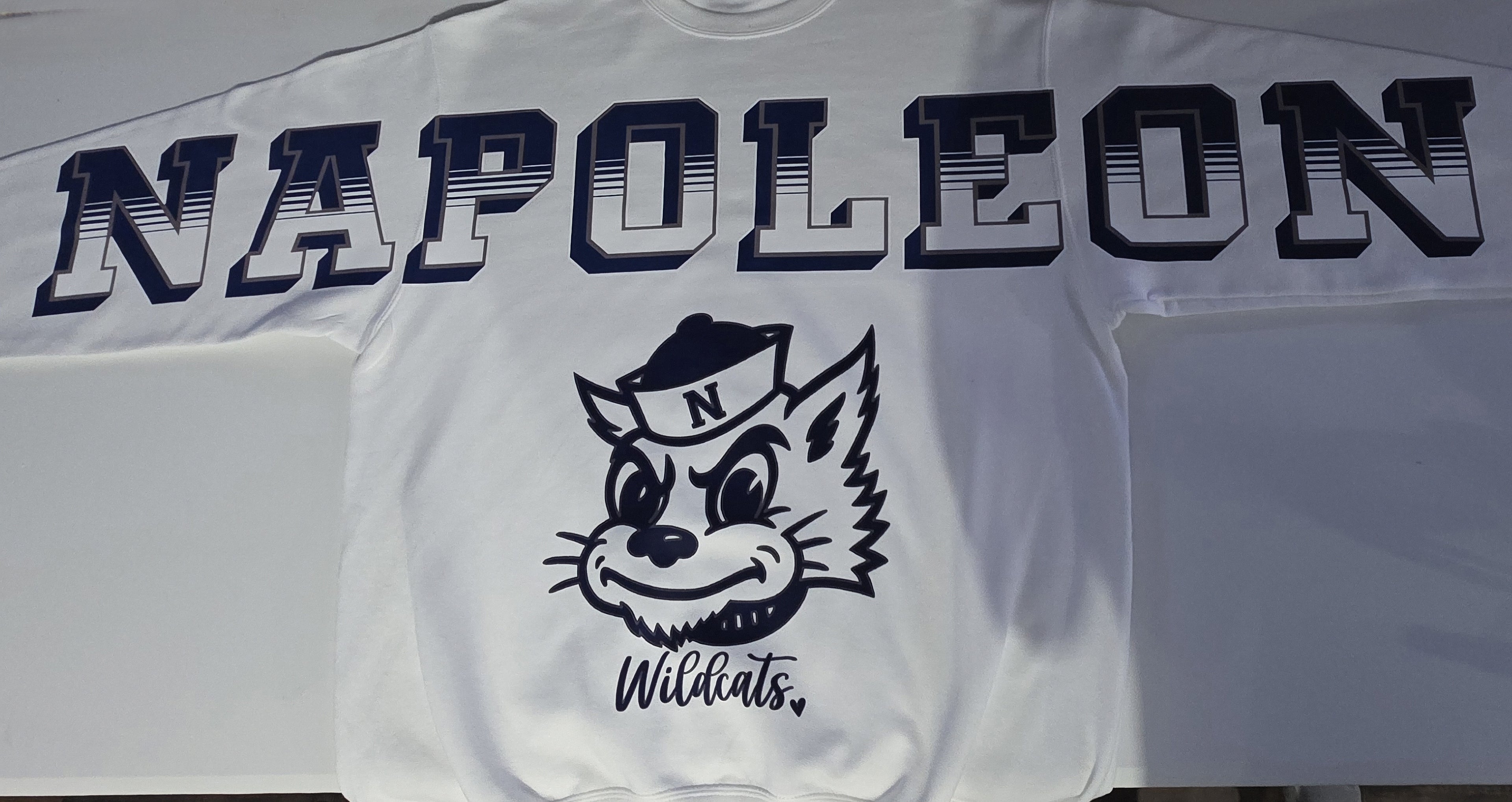 Napoleon Retro Oversized Letters "LIMITED DROP"