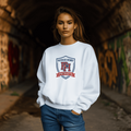 Patrick Henry "Faux Embroidery Shield" Adult Sizing