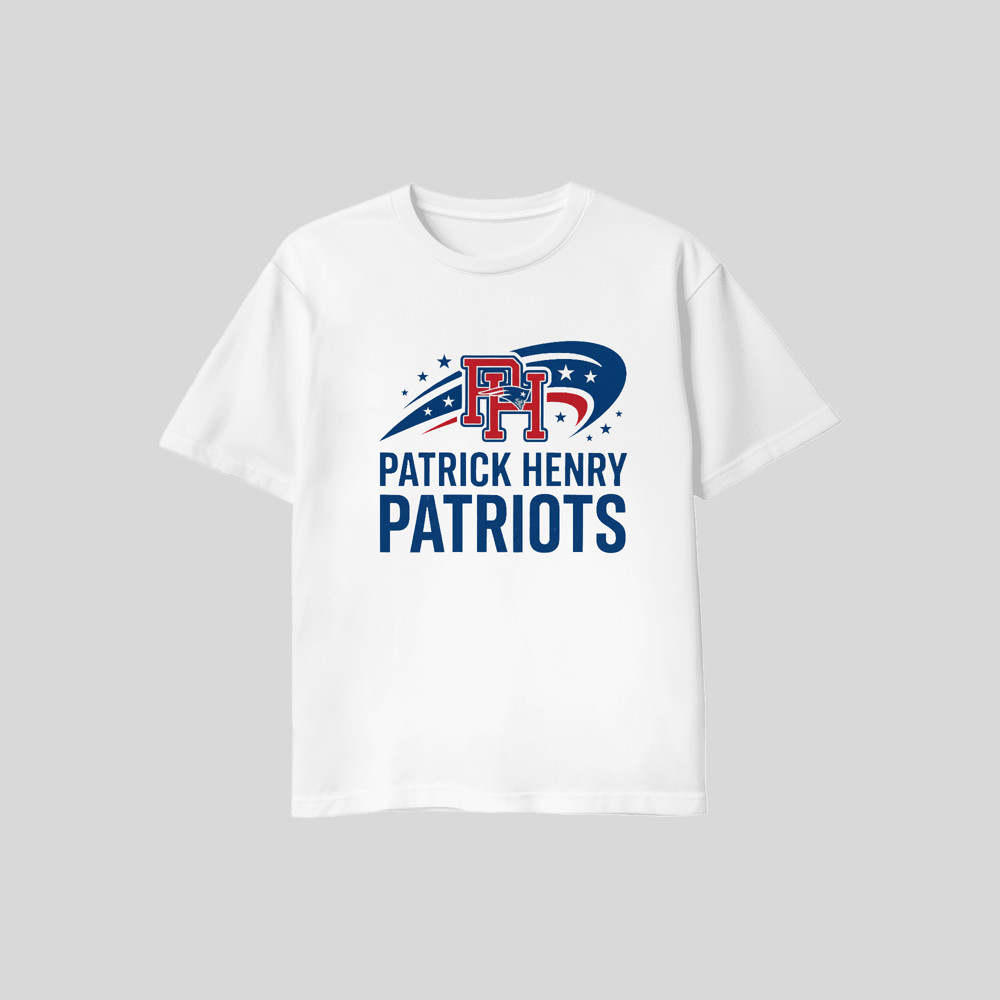 Patriots Generic Stars Modern T Shirt Youth and Adult Sizing