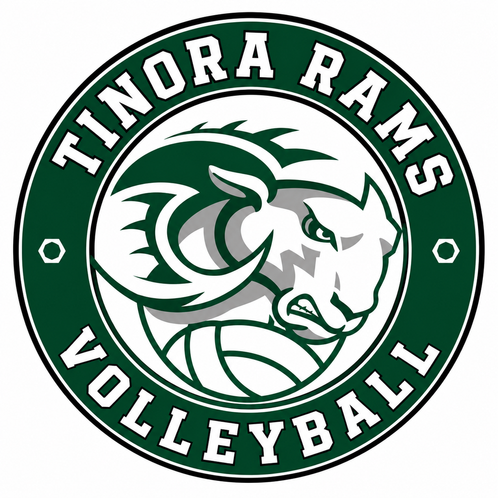 Tinora Rams Volleyball Womens T shirt Design 1