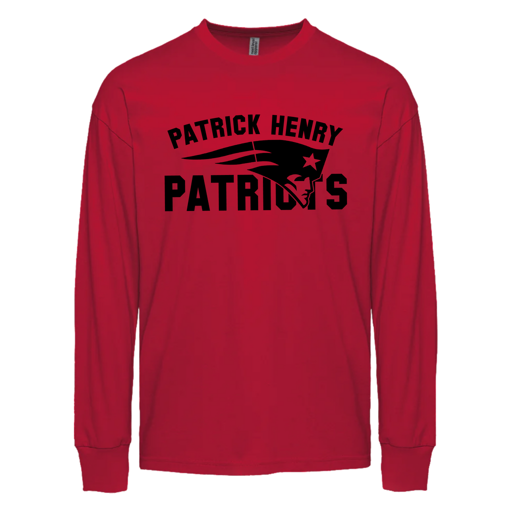 Blackout Patrick Henry Patriots Long Sleeve Tee