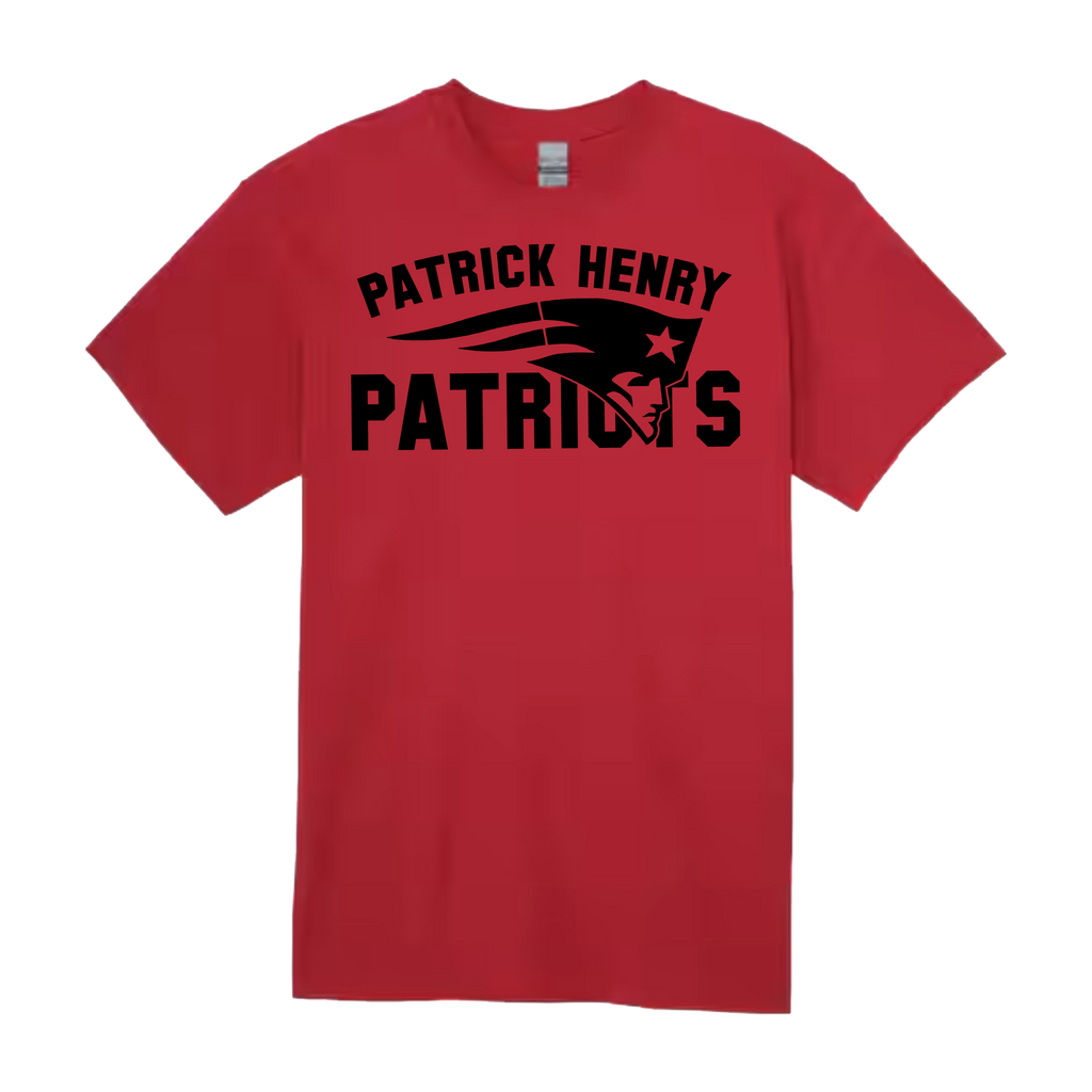 Blackout Patrick Henry Patriots Short Sleeve Tee