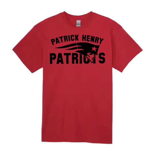 Blackout Patrick Henry Patriots Short Sleeve Tee