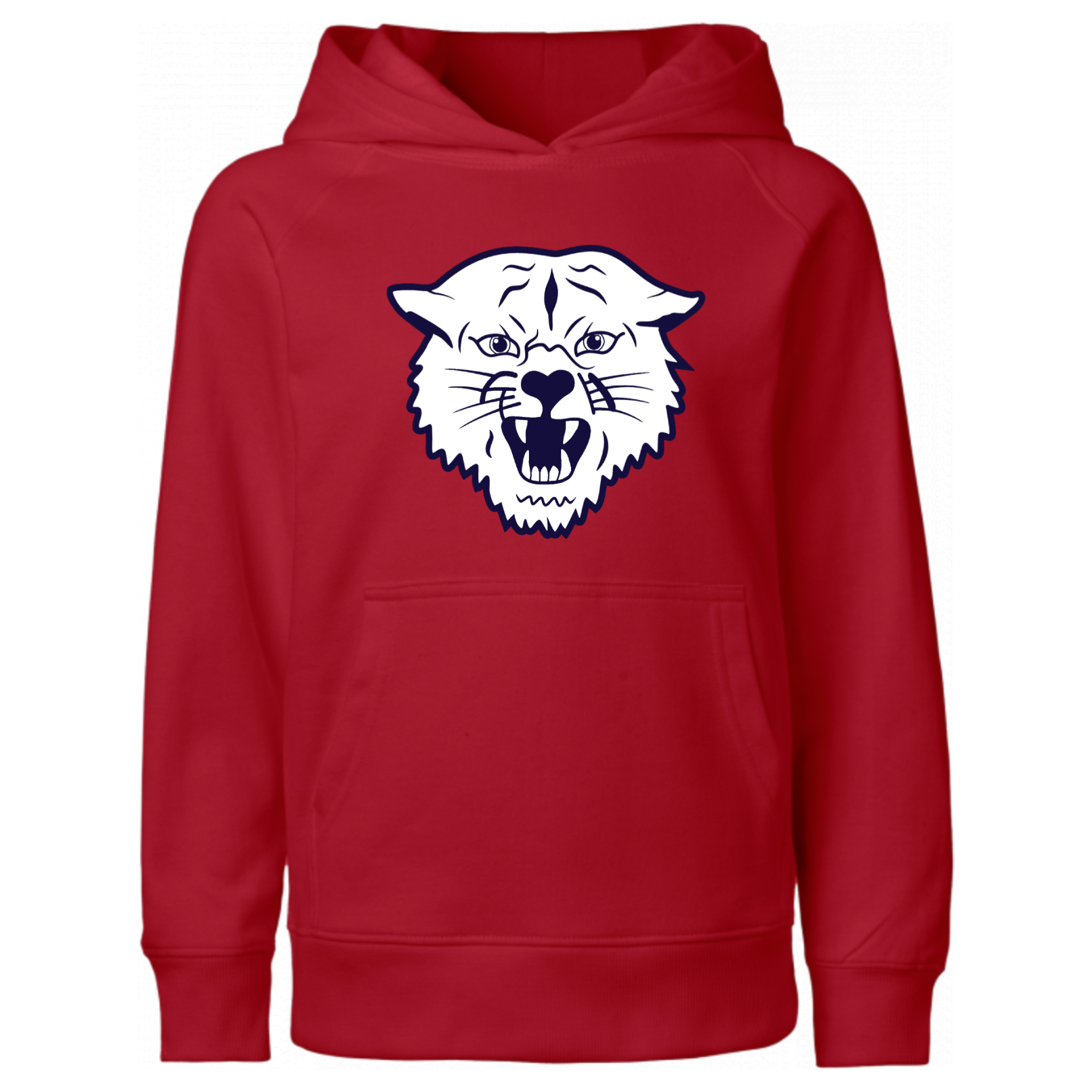 Navy / White Napoleon Wildcat Hooded Sweatshirt