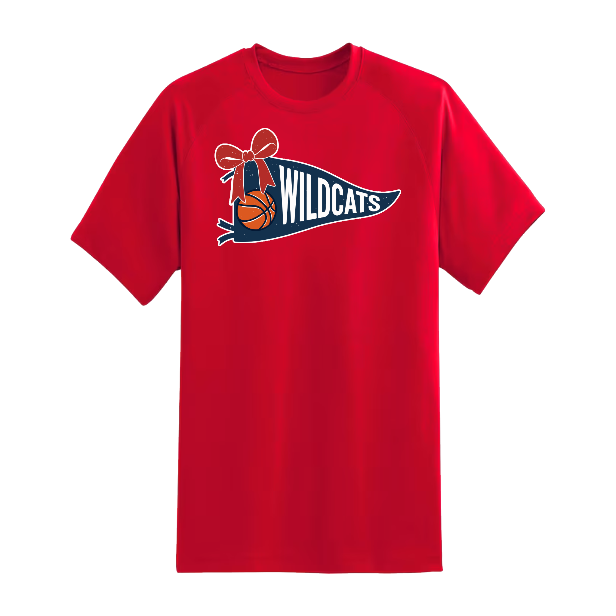 Napoleon Wildcats Pennant Flag Short Sleeve Tee