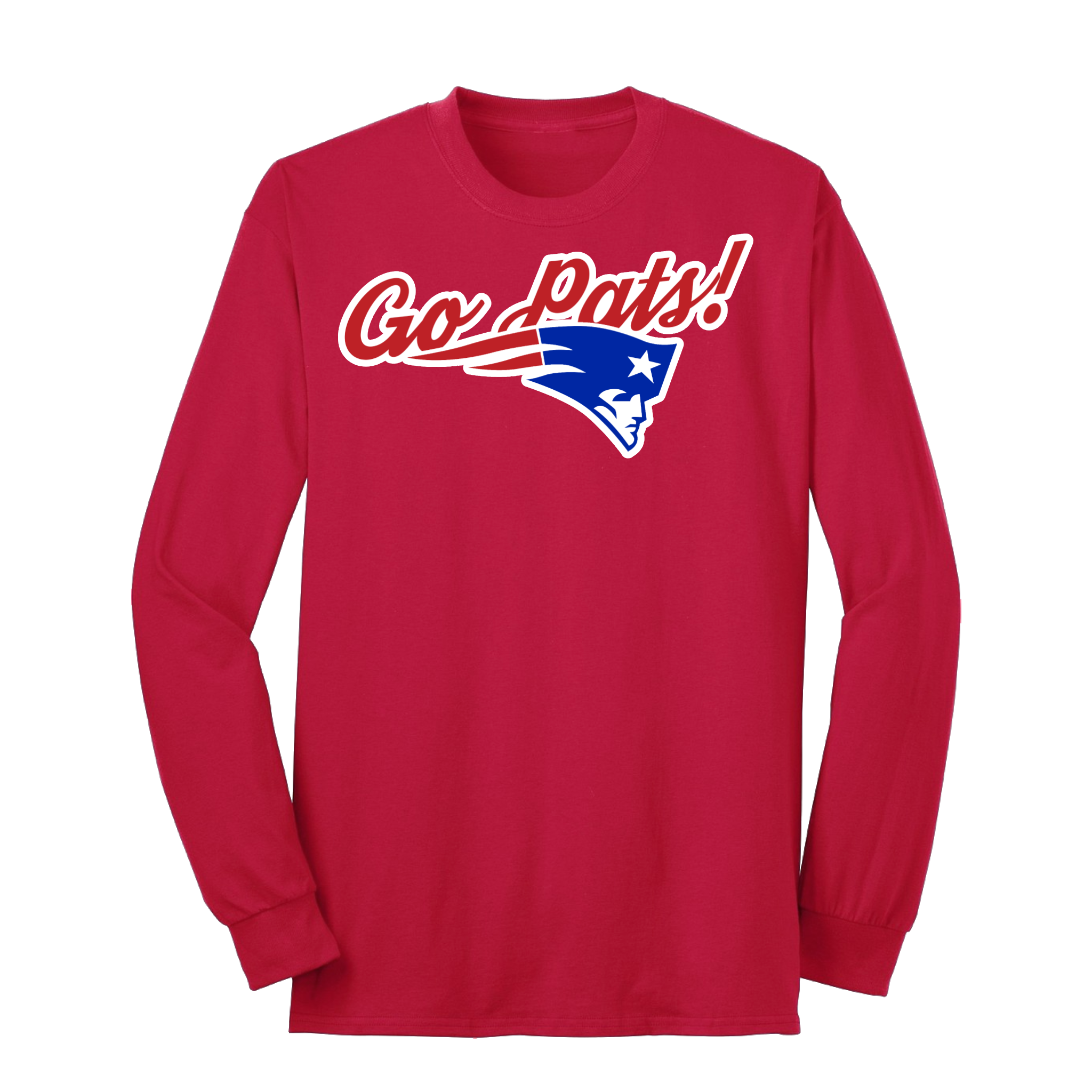 Patrick Henry "Go Pats!" Long Sleeve Tee
