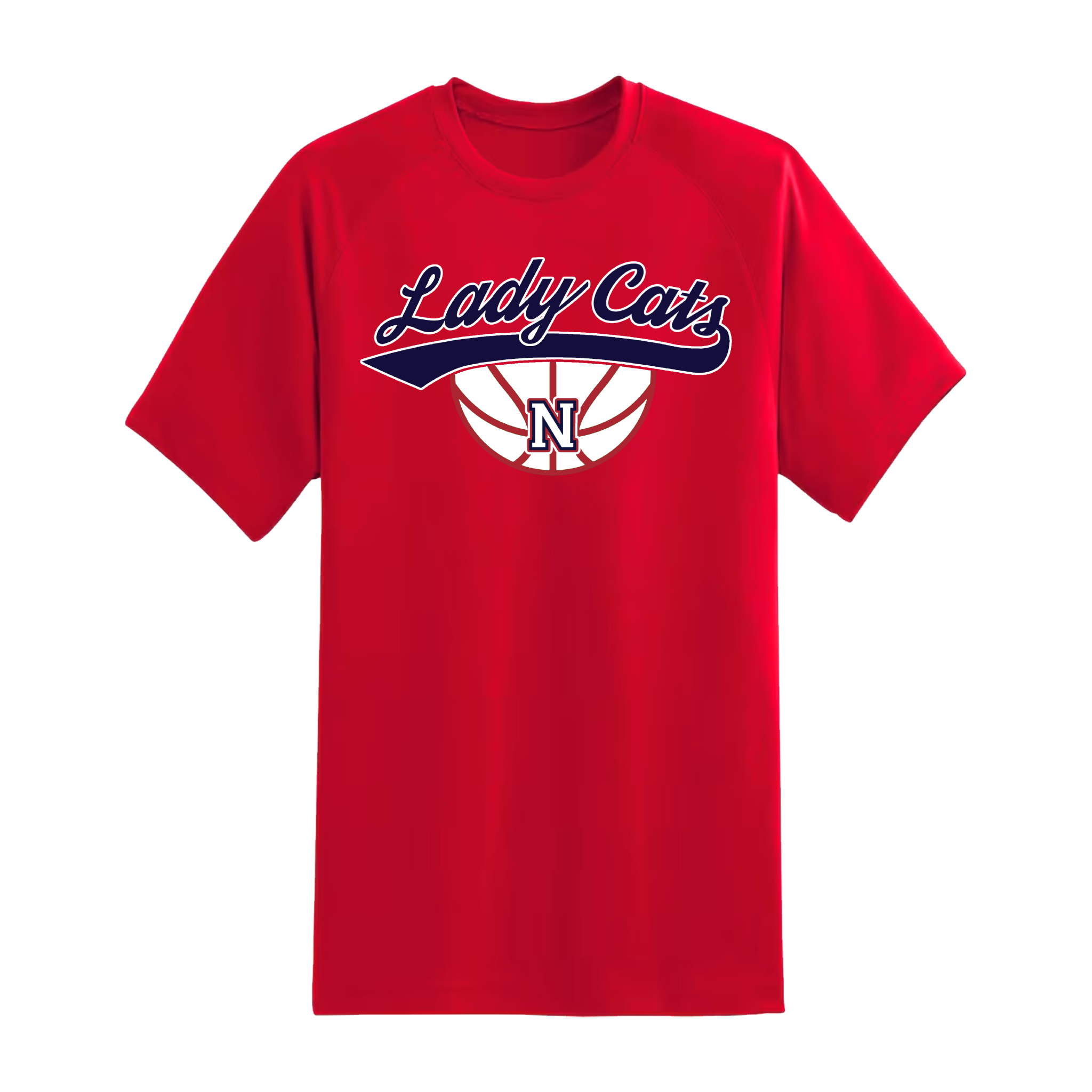 Napoleon Lady Cats Basketball Short Sleeve Tee