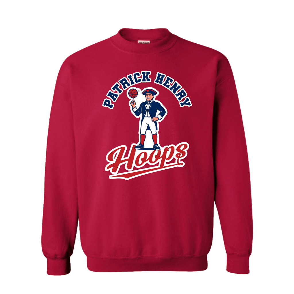 Patrick Henry Hoops Minuteman Crewneck Sweatshirt