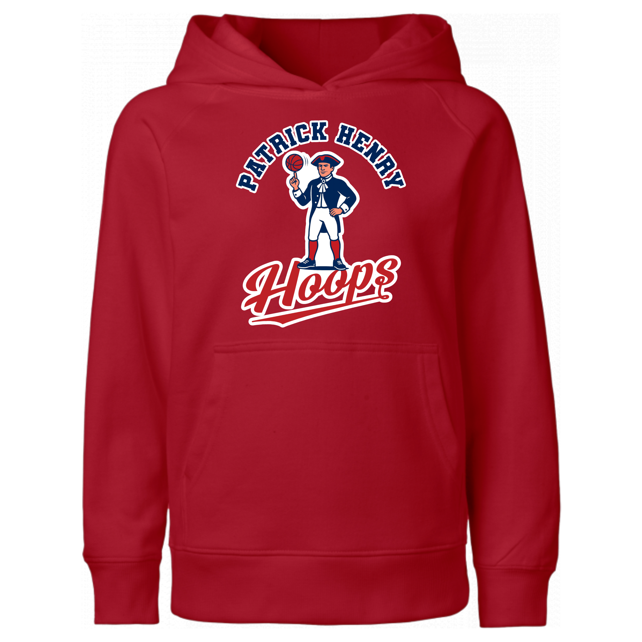 Patrick Henry Hoops Minuteman Hooded Sweatshirt