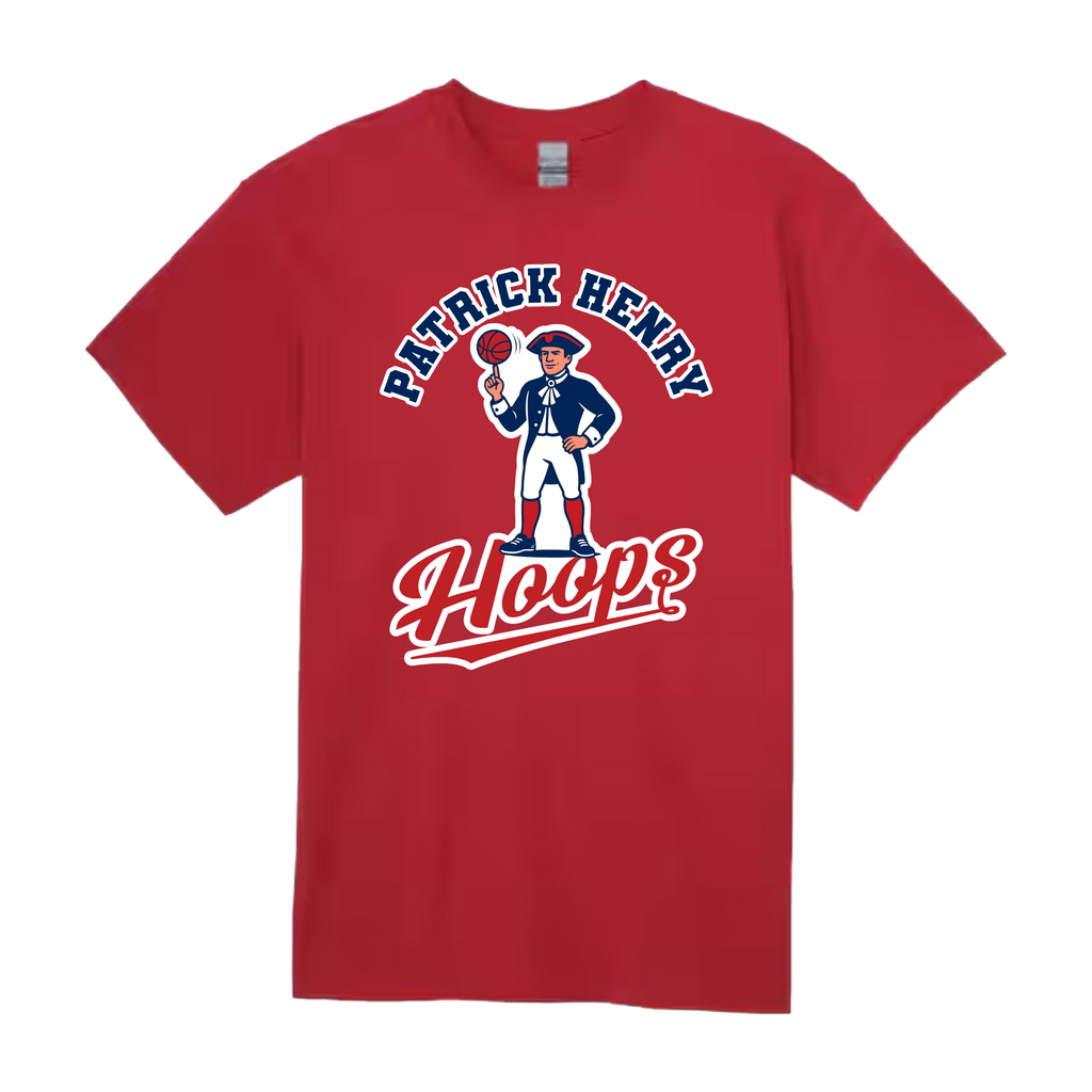 Patrick Henry Hoops Minuteman Short Sleeve Tee