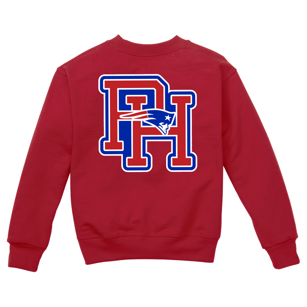 Patrick Henry Patriots Logo Combo Crewneck Sweatshirt