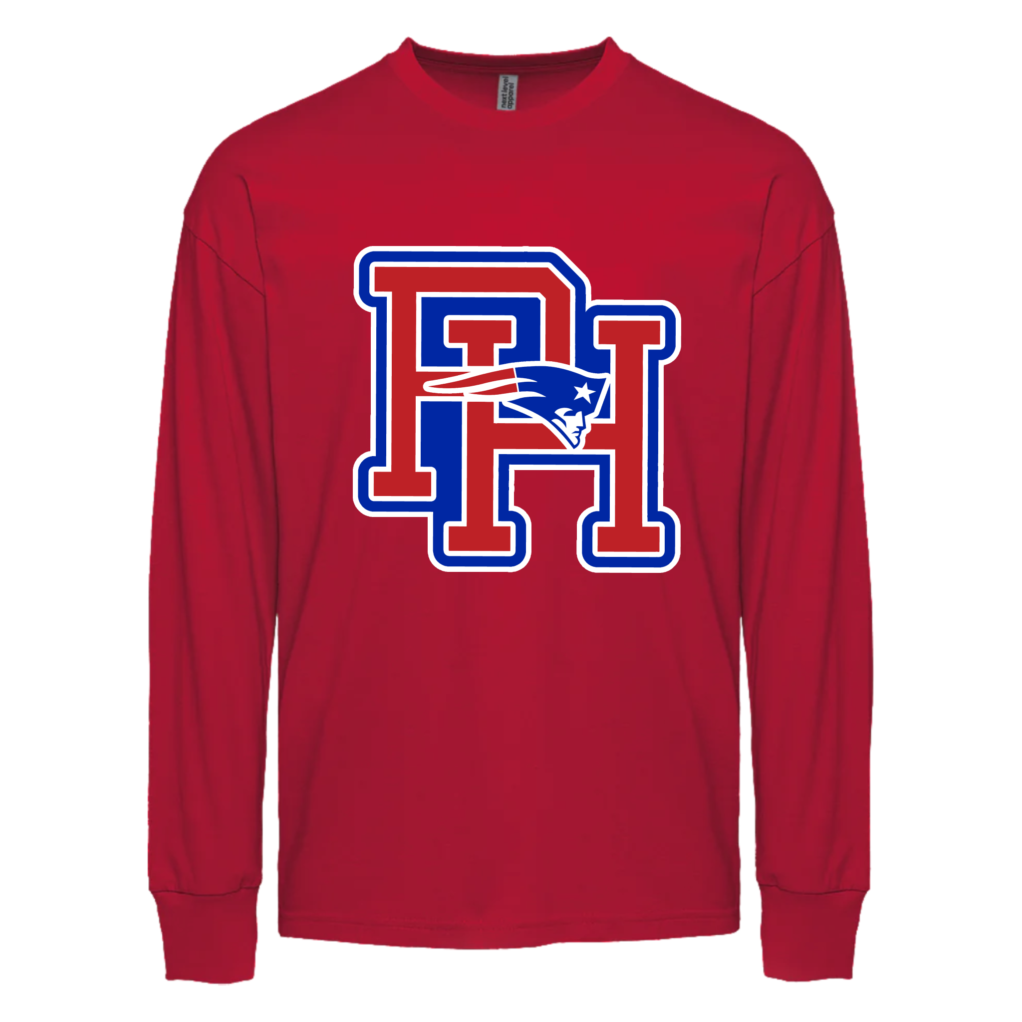 Patrick Henry Patriots Logo Combo Long Sleeve Tee
