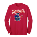 Patriots Minuteman Basketball Cannon Long Sleeve Tee