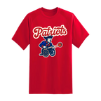 Patriots Minuteman Basketball Cannon Short Sleeve Tee