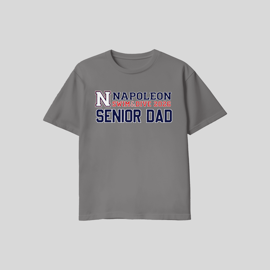 Senior Dad Swim and Dive T Shirt