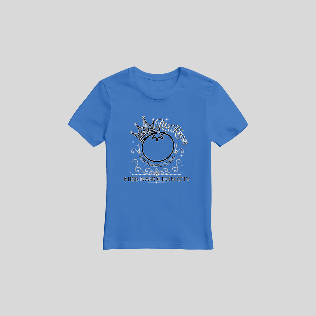 Lily Kruse Miss Napoleon City Pageant T shirt Adult Sizing