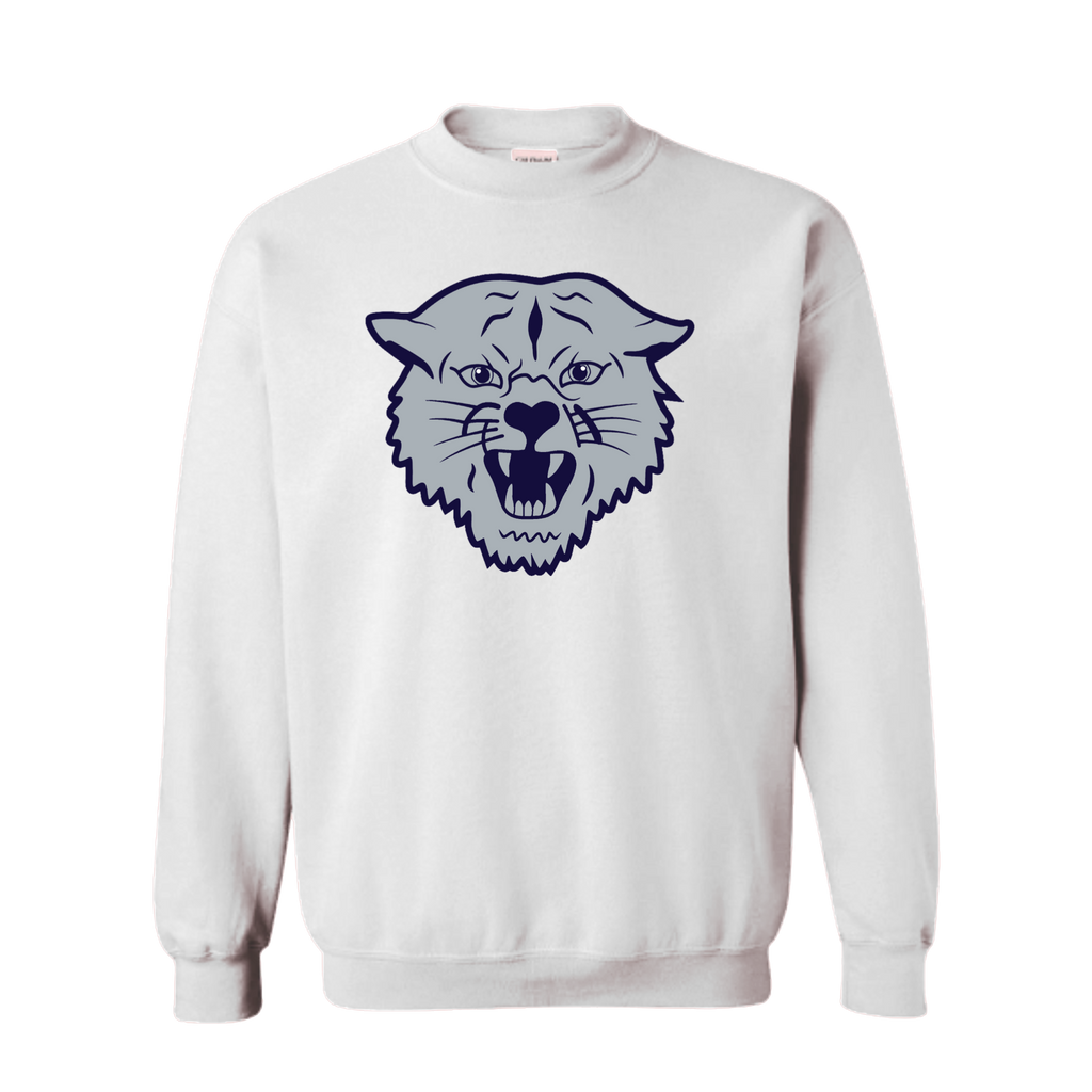 Gray / Navy Napoleon Wildcat Crewneck Sweatshirt