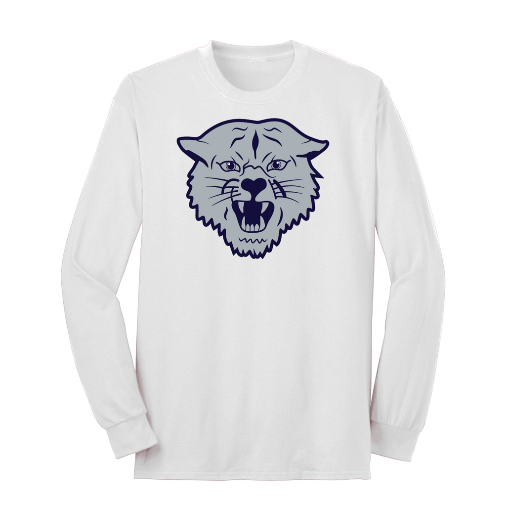 Gray / Navy Napoleon Wildcat Long Sleeve Tee
