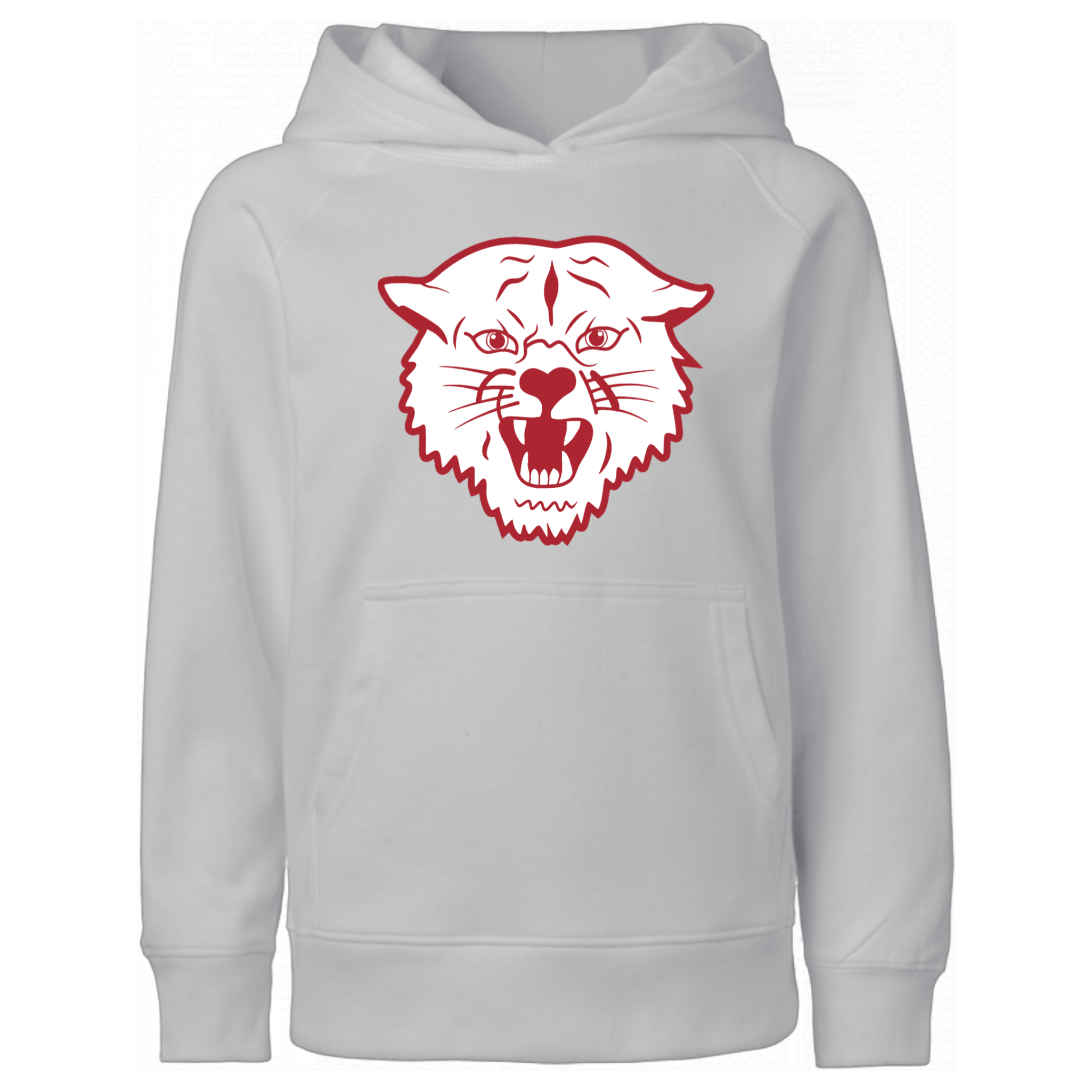 Red / White Napoleon Wildcat Hooded Sweatshirt
