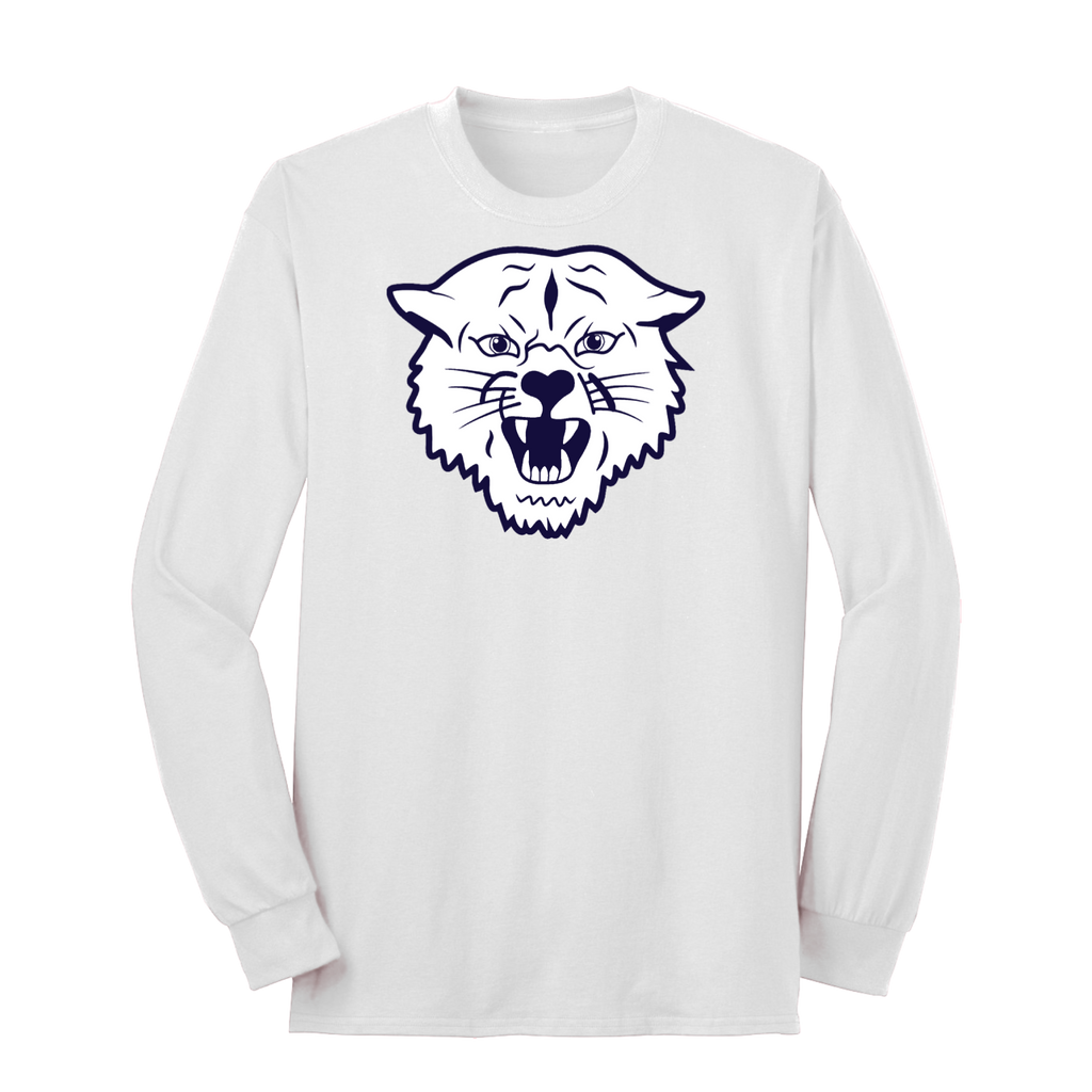 Navy / White Napoleon Wildcat  Long Sleeve Tee